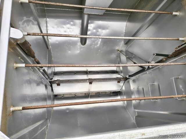 Ecovrac AUGER csigás szállítószalag + levegő, Hatz dízelmotor, 6 rekesz, 3 tengely, emelhető tengely Ecovrac AUGER VIJZEL + Air , HATZ DIESEL, 6 COMPARTMENT...