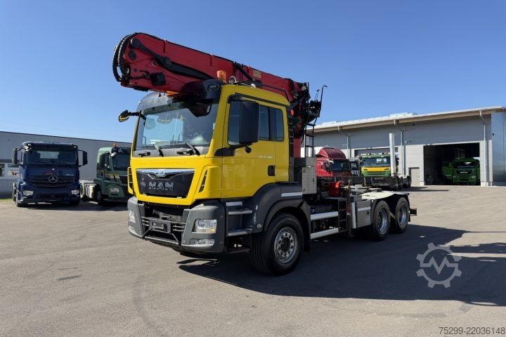 Autolaadkraan MAN TGS 33.480 6x4 SRX47 / Swiss-Vehicle