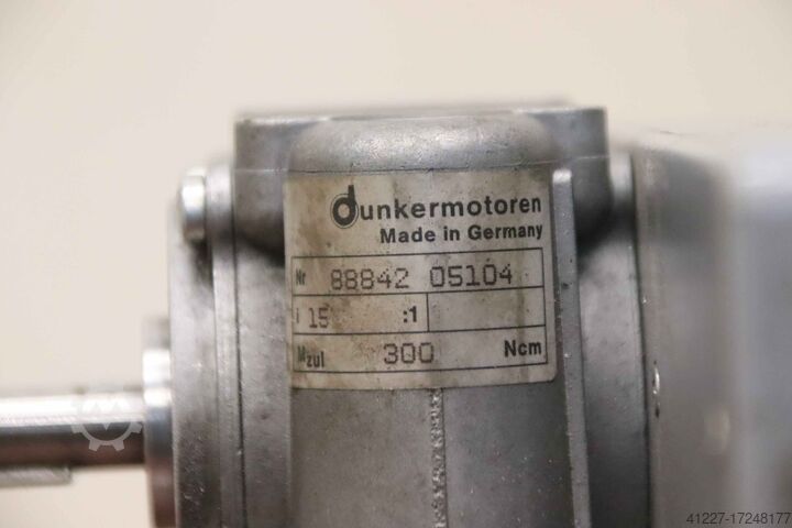 Servo gear motor Dunkermotoren GR 63x55 88842