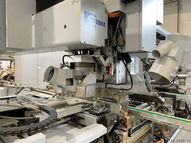 CNC-flexible through-feed Drill Center WEEKE (HOMAG Group) BHT 500 PROFILINE