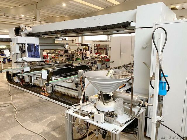 CNC-flexible through-feed Drill Center WEEKE (HOMAG Group) BHT 500 PROFILINE