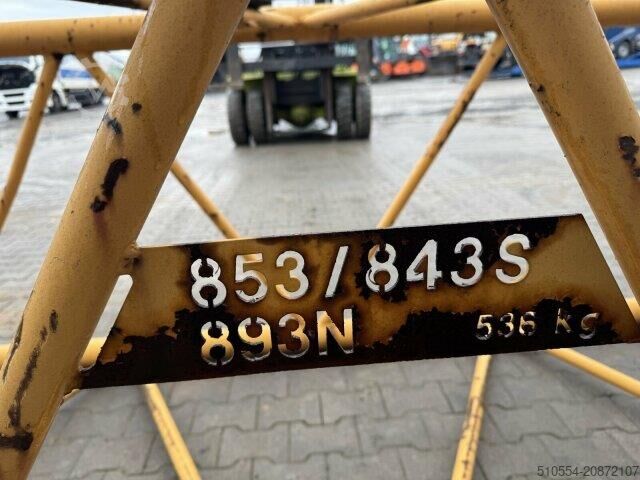 Máquina de construcción Liebherr Boom 6M / HS 853 HD / HS 843 HD