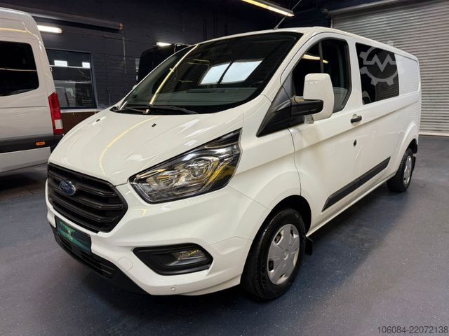 Fourgon tôlé FORD Transit Custom Lang Mixto 5 Sitze Klima STHZ AHK