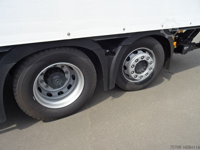 Plattewagen met zeil MERCEDES-BENZ 2536 Actros*7,35 m*2x AHK*NLA