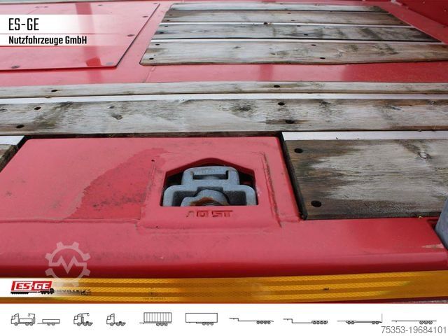 Arbejdsplatform sættevogn FAYMONVILLE Telemax Megatrailer - doppelt teleskopierbar