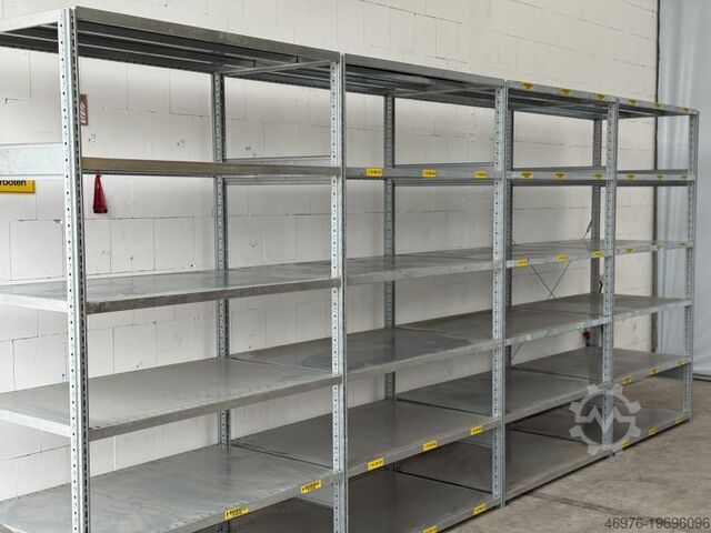 Boltfri reol, reol, magasinreol SSI Schäfer R3000 Regallänge: 5,34 lfm.