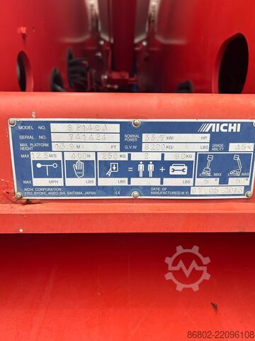 Teleszkópos munkaállvány Aichi SP14CJ