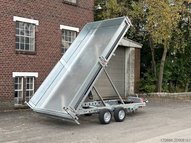 ανατρεπόμενο με οπίσθια ανατροπή Brian James Trailer TIPPER 526-4020-35-2-12 | PENDELKLAPPE 400X200X30CM 3500KG RÜCKWÄRTSKIPPER | SCHWARZ