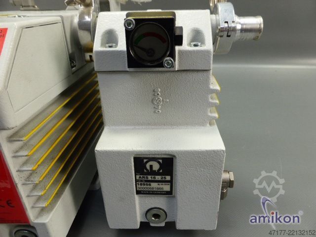 Olieforsynet vakuumpumpe Leybold Trivac D 25 B - Auspuff-Filter
