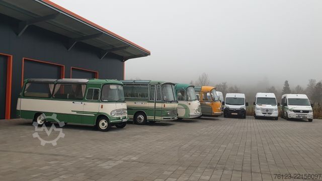 Minibusz  Berna Adler mit Frech Hoch Sissach Aufbau Cabrio