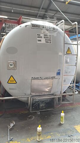 Contenedor cisterna GRW 35.000 Liter  V4A  Leergewicht 3,54 t