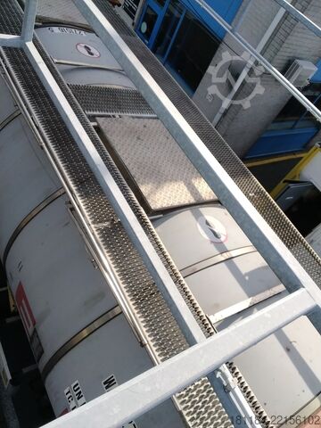 Contenedor cisterna GRW 35.000 Liter  V4A  Leergewicht 3,54 t