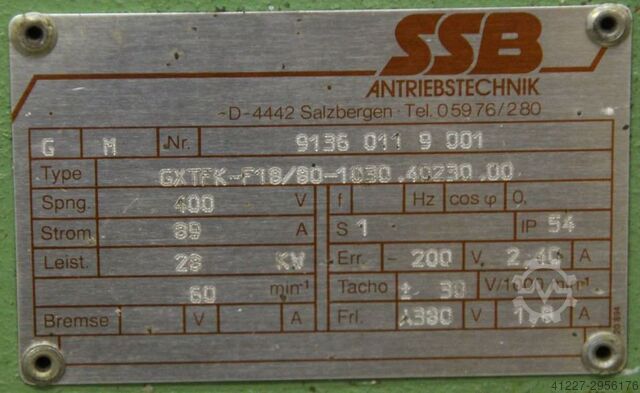 Elektromotor 28 kW SSB GXTFK-F18/80-1030.40230.00