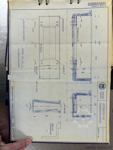 Presse hydraulique de chantier naval 1000 T URSVIKEN VPF 1000