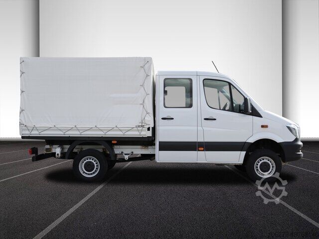 Plachtová dodávka Mercedes-Benz Sprinter 316CDI DOKA,Allrad,AHK,TCO,Standhzg.
