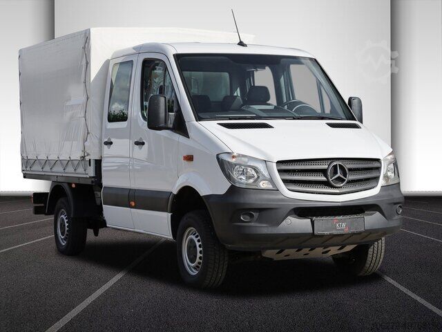 Dubbele cabine bestelwagen Mercedes-Benz Sprinter 316CDI DOKA,Allrad,AHK,TCO,Standhzg.