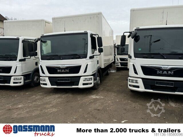 Dobozos furgon MAN TGL 8.150 4x2 BL, Möbelkoffer mit Rolltor