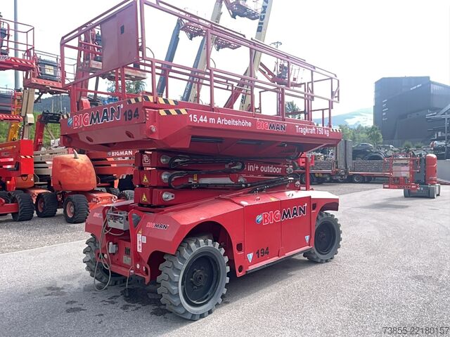 Schaarheftafel PB Lifttechnik PB S151-19E 4x4 (15m)