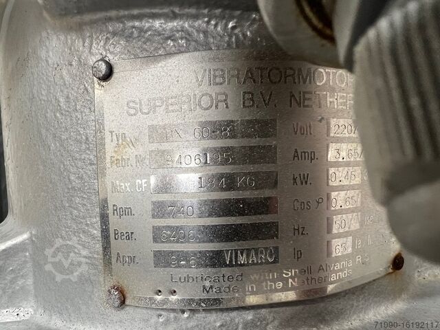 Schudder/vibrator Superior shake