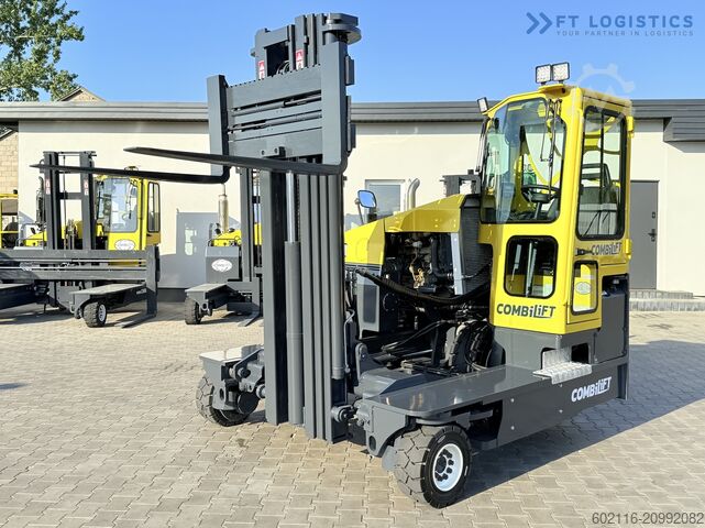 Carrello elevatore a 4 direzioni Combilift C5000 DIESEL TRIPLEX SCALE POSITIONER