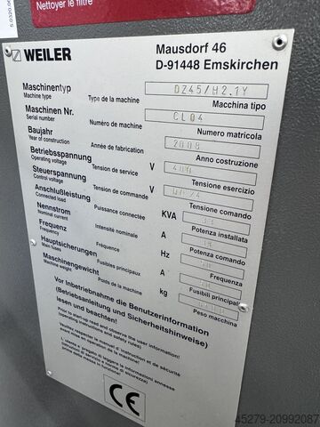 Tornio CNC Weiler DZ 42