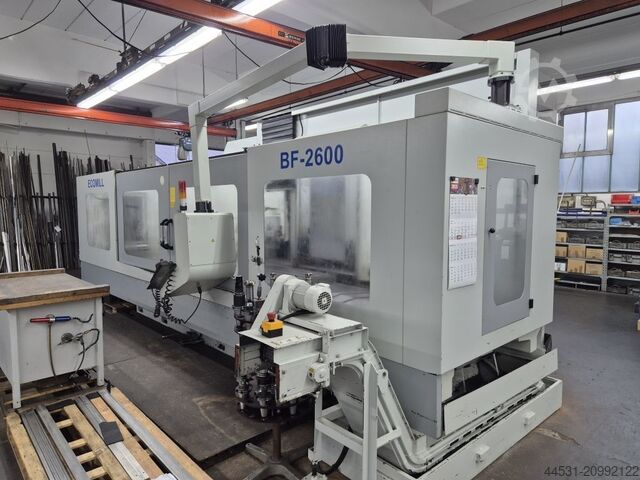 Yatak tipi freze makinesi Iberimex Ecomill BF 2600