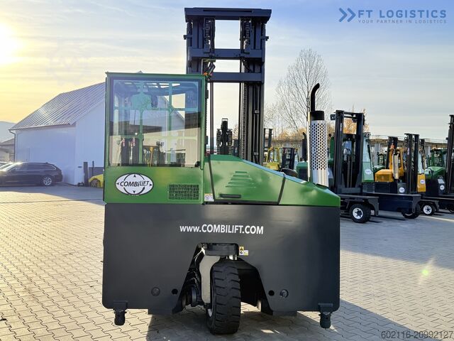 Dört yollu forklift Combilift C4000 GAS TRIPLEX 6900 FREE-LIFT CABIN