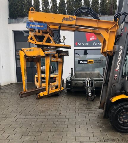 Baksteen- en blokkenklemmen Jungheinrich Steinklammer Probst