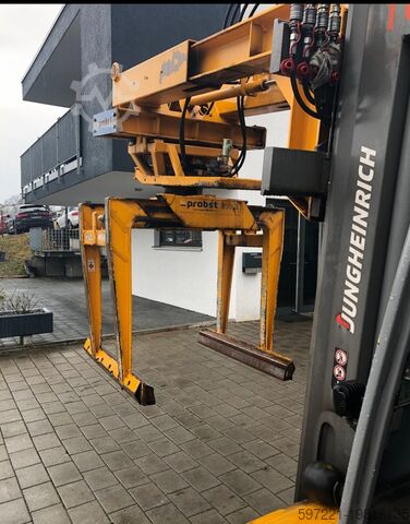 Baksteen- en blokkenklemmen Jungheinrich Steinklammer Probst