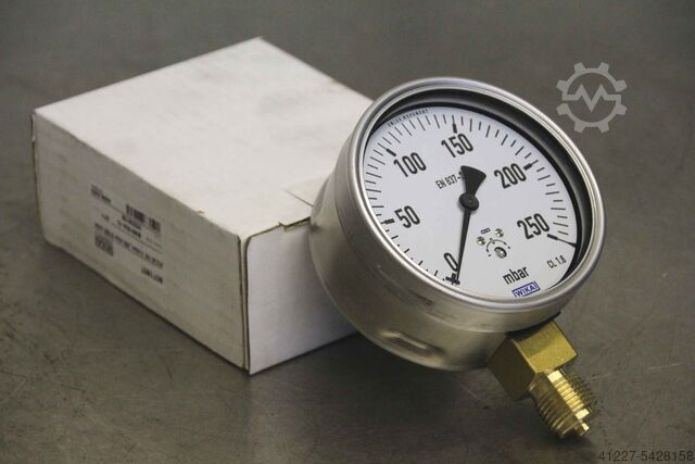 Manometer Wika 612.20.100 0 mbar...250 mbar