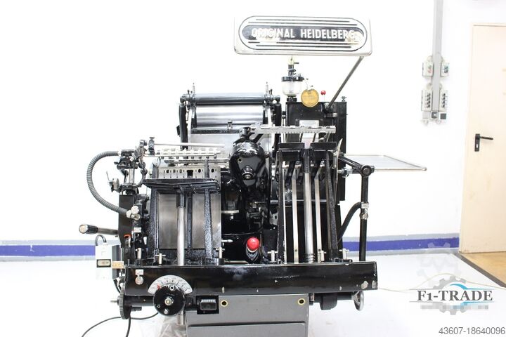 Bokstavspress - DIE Cutter Heidelberg OHT