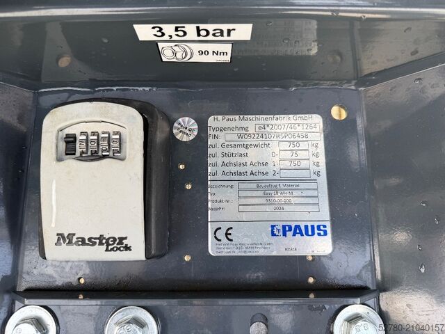 Teleskopisk plattform Paus Easy 18 WH-M