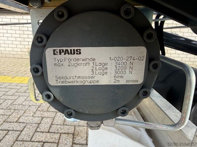 Teleskopisk plattform Paus Easy 18 WH-M