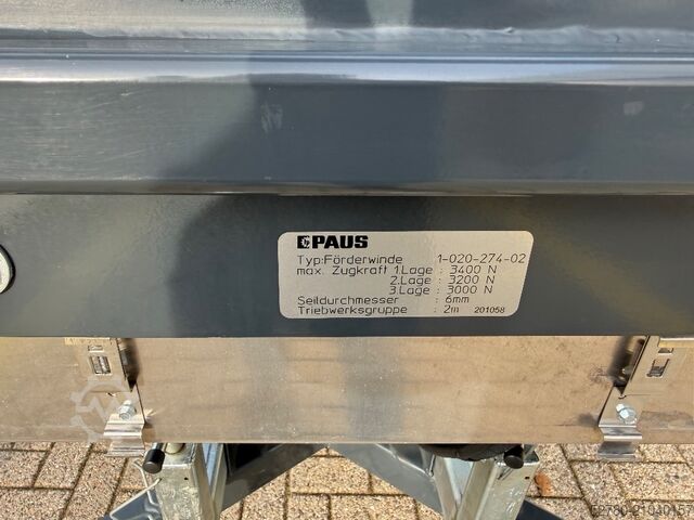 Teleskopisk plattform Paus Easy 18 WH-M