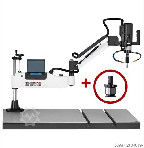 Mașină de filetat + adaptor CORMAK RGE36PWx1200 + adapter