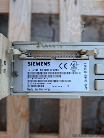 Výkonová část a řídicí jednotka Siemens 6SN1123-1AA00-0HA1 / 6SN1118-0NH00-0AA2