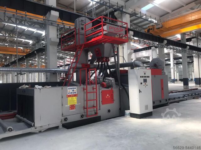 Plaatmetaal- en profielstraalmachine PROTON BPBLINE