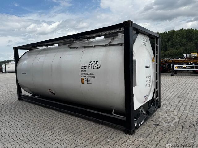 Tank container CIMC TOP: 2022, 20FT ISO, 25.030L, L4BN, UN Portab...
