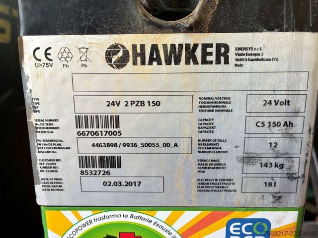 Carretilla elevadora baja Hyster P 1.6