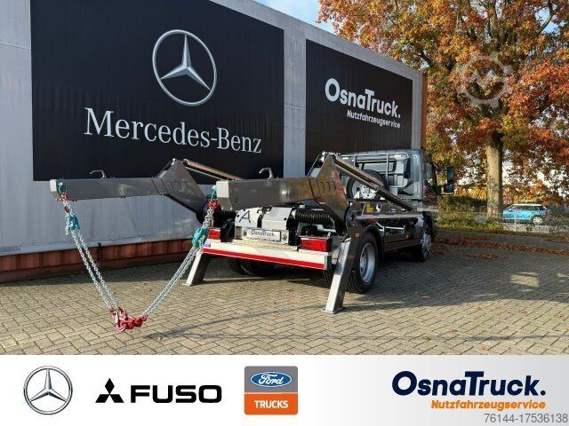 Kiepwagen MITSUBISHI 9C18e "Heimann Absetzkipper" Klima, Nutzl.3240KG