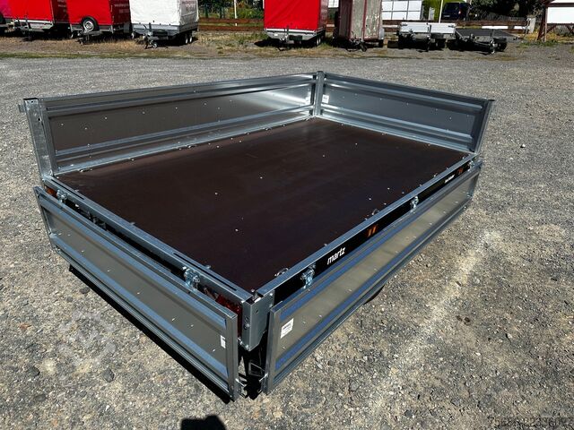 Rimorchio trasporta auto Martz Hochlader 250 0,75T Plattformanhänger