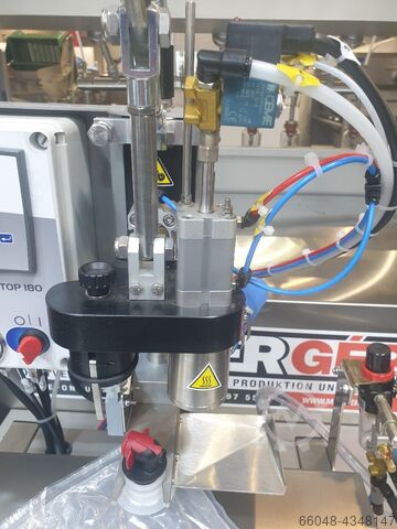 Halbautomatischer Bag in Box Füller Maurer Gép BB Top 180