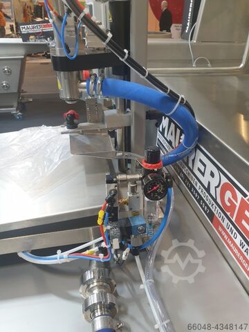 Halbautomatischer Bag in Box Füller Maurer Gép BB Top 180