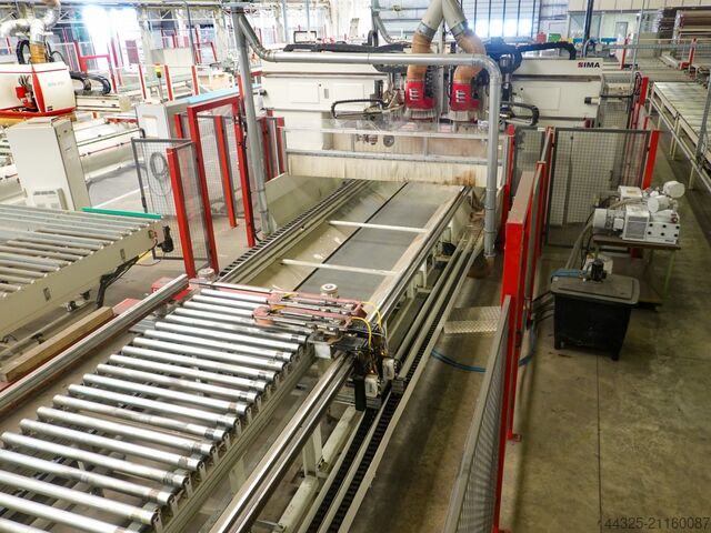 Zpracovatelské centrum s lemováním okrajů IMA BIMA P 780