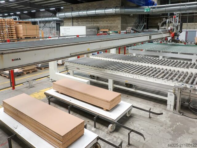 Jednostrana mašina za nivelisanje ivica IMA COMBIMA SYSTEM/I/R75/1170/F/R3