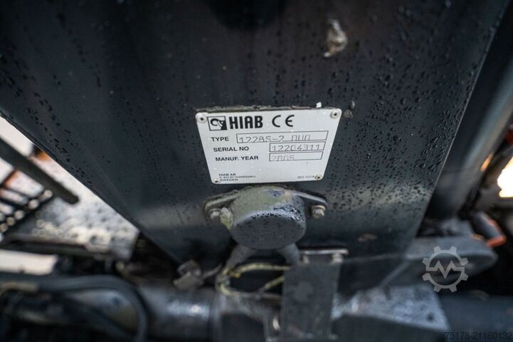 Tipper with crane RENAULT PREMIUM 320+HIAB 112+2EXT