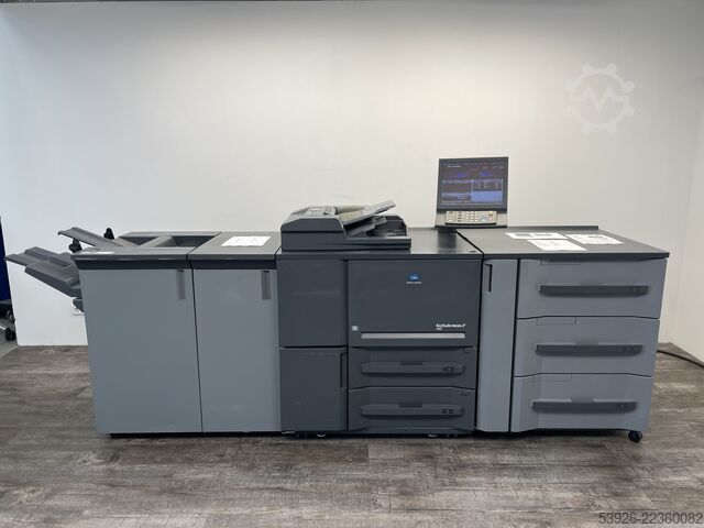 Digitální tiskový stroj Minolta bizhub PRESS 1052 incl. Finisher Paperdeck