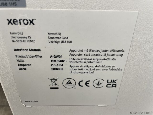 Digitální tiskový stroj Xerox Versant 4100 Press incl. Finisher, Paper Deck