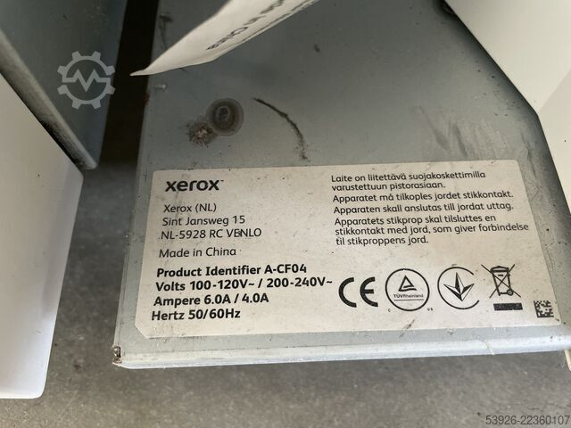 Digitale drukmachine Xerox Versant 4100 Press incl. Fiery, Finisher, Paper Deck