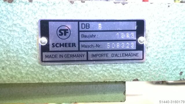 Duebelloch boormachine Scheer DB 5